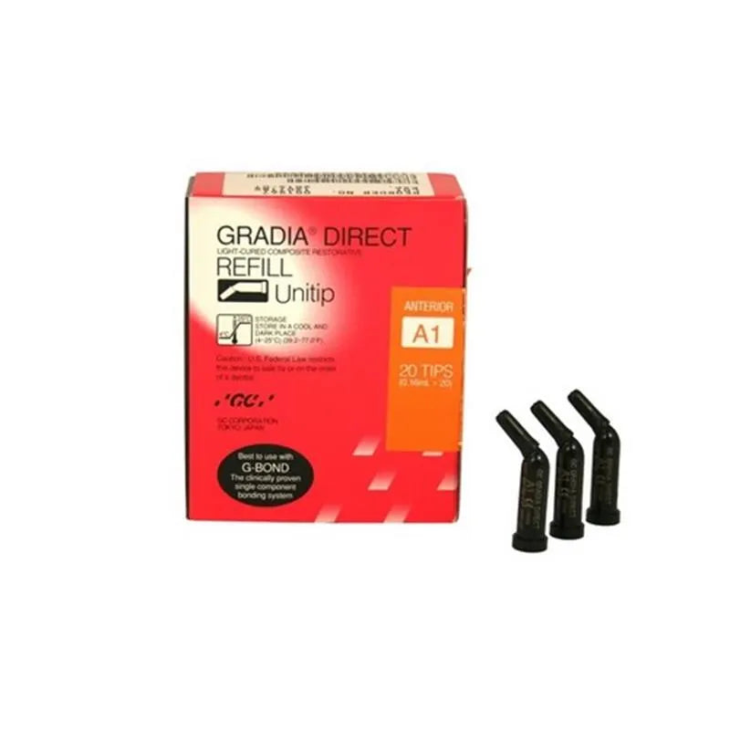 GRADIA DIRECT UNITIP ANTERIOR A1 20X 0,28GR.