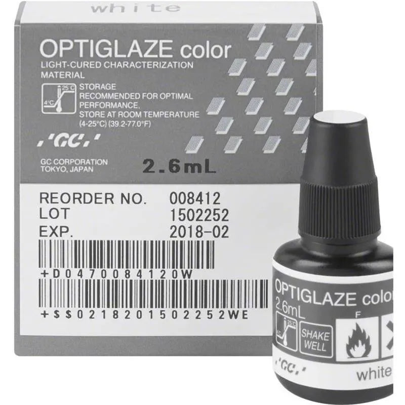 OPTIGLAZE COLOR WHITE 2,6ML