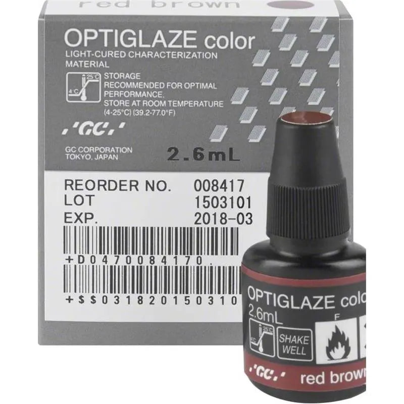 OPTIGLAZE COLOR RED BROWN 2,6ML