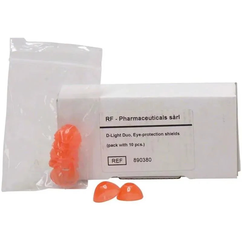 D-LIGHT DUO/ PRO EYE-PROTECT SHIELD ORANJE X10 ST.