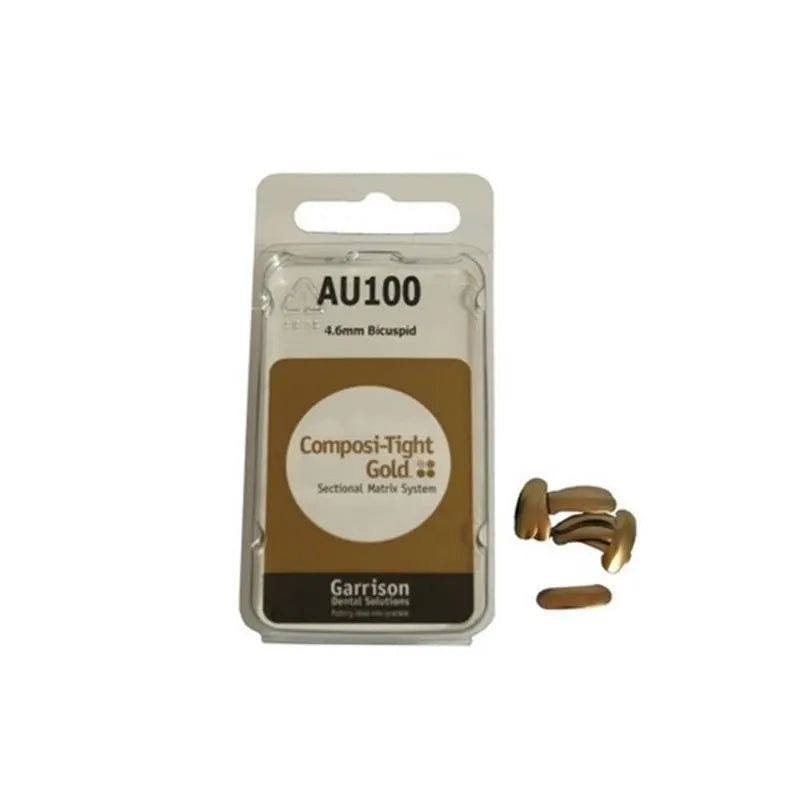 COMPOSI-TIGHT GOLD MATRIX SMALL AU100 X100ST.