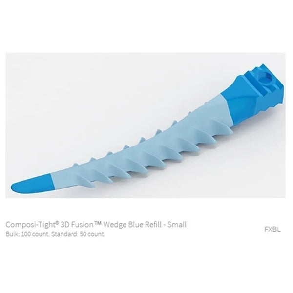 COMPOSI-TIGHT 3DFUSION WEDGE SMALL BLAUW X100ST.