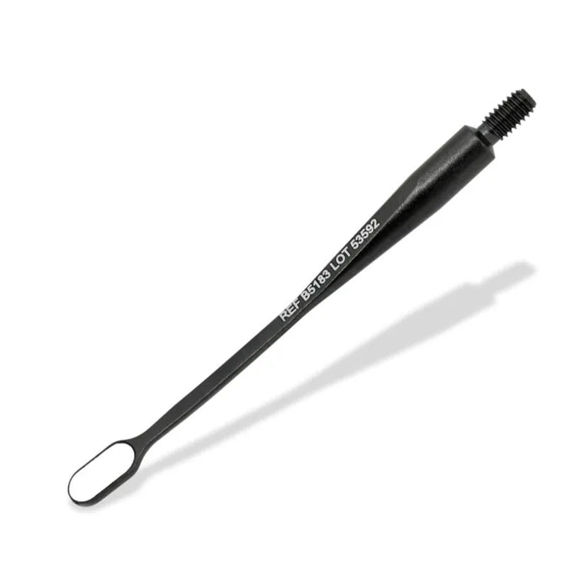BLACK MICROFLEX ULTRA OVAL SPIEGEL 3X6MM X1ST