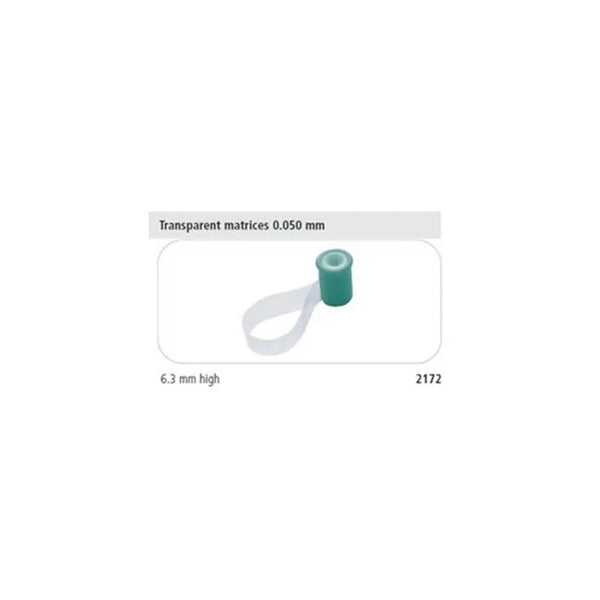 ADAPT SUPERCAP TRANSPARANT 6,3MM/0,050MM 2172 X50ST.