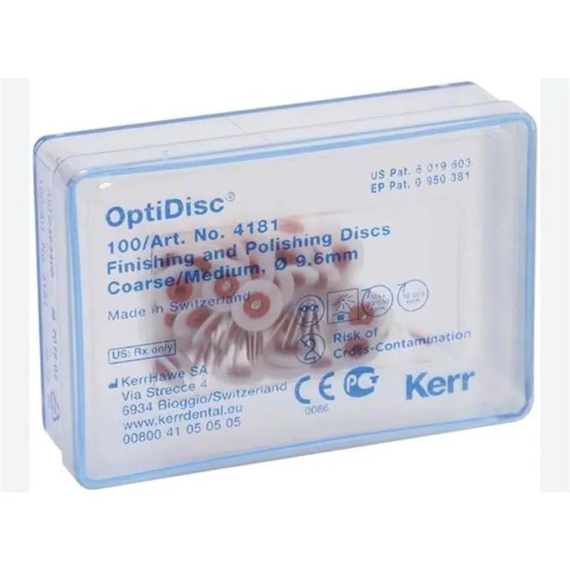 OPTIDISC COARSE/MEDIUM 9,6MM. 4181 X100ST.