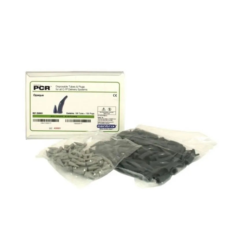 TUBES & PLUGS GRIJS OPAQUE 250001 X100ST.