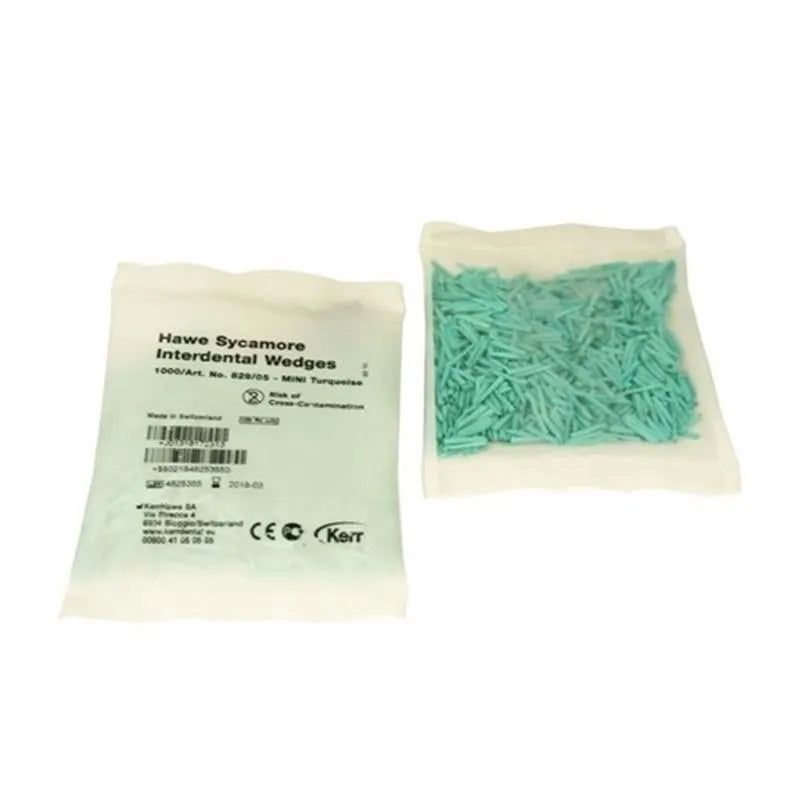 INTERDENTALE WIG 829/05 TURQUOISE X1000ST.