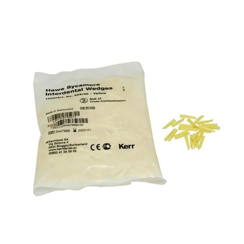 INTERDENTALE WIG 829/40 GEEL X1000ST.
