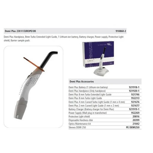 DEMI PLUS CURING LED LAMP