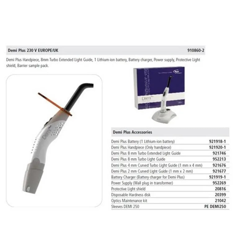 DEMI PLUS CURING LED LAMP