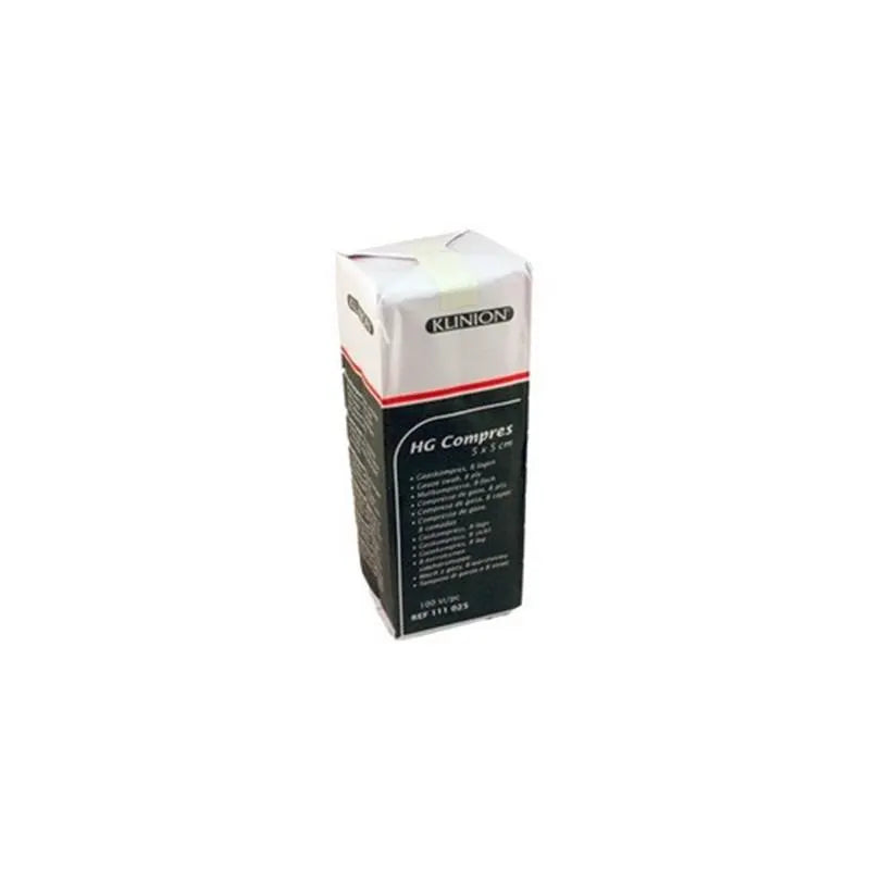 GAAS 5X5CM. ONSTERIEL 8-LAAGS X100ST.