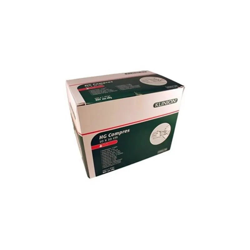 GAAS 10X10CM. STERIEL 12-LAAGS X100ST.