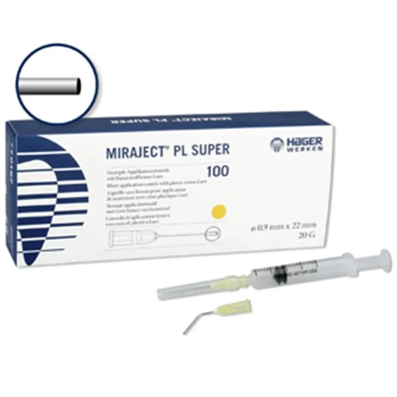 MIRAJECT CANULE PL-SUPER 20G 0,9X22MM. X100ST.