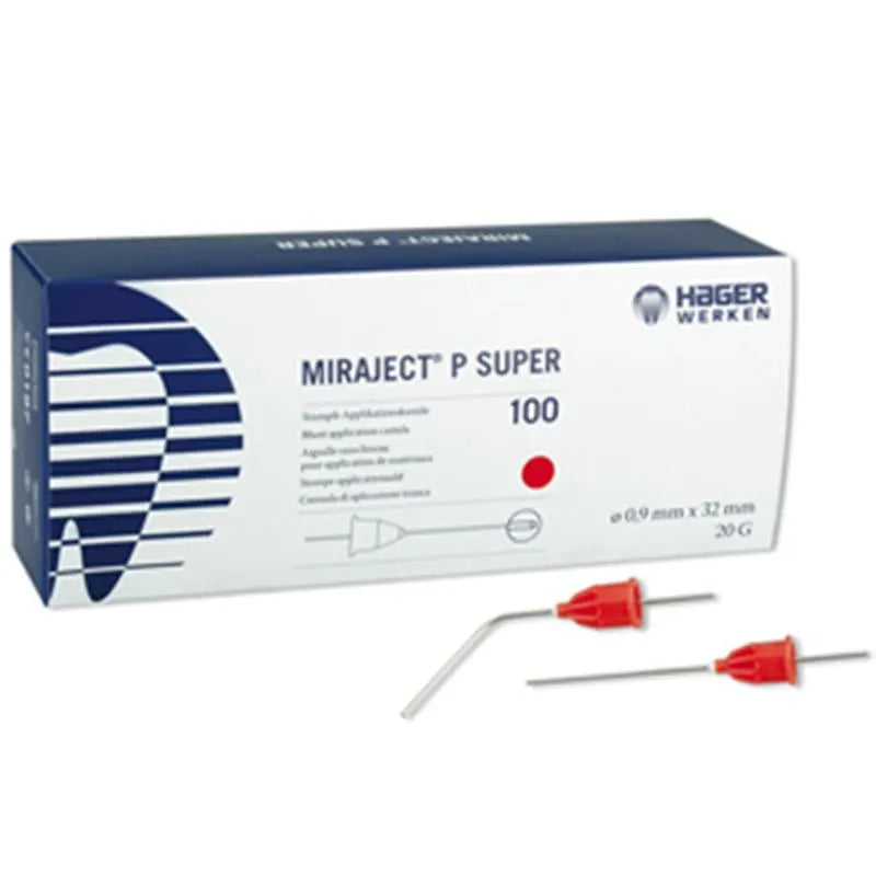MIRAJECT CANULE P-SUPER 20G 0,9X32MM. X100ST.
