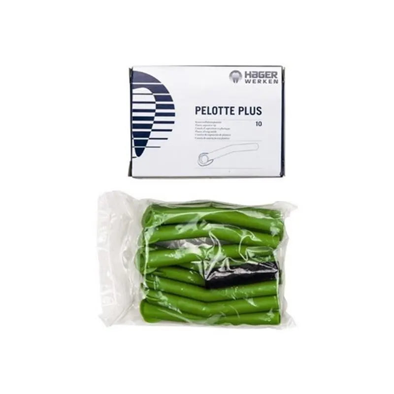 PELOTTE PLUS GROEN STERIEL X10ST.