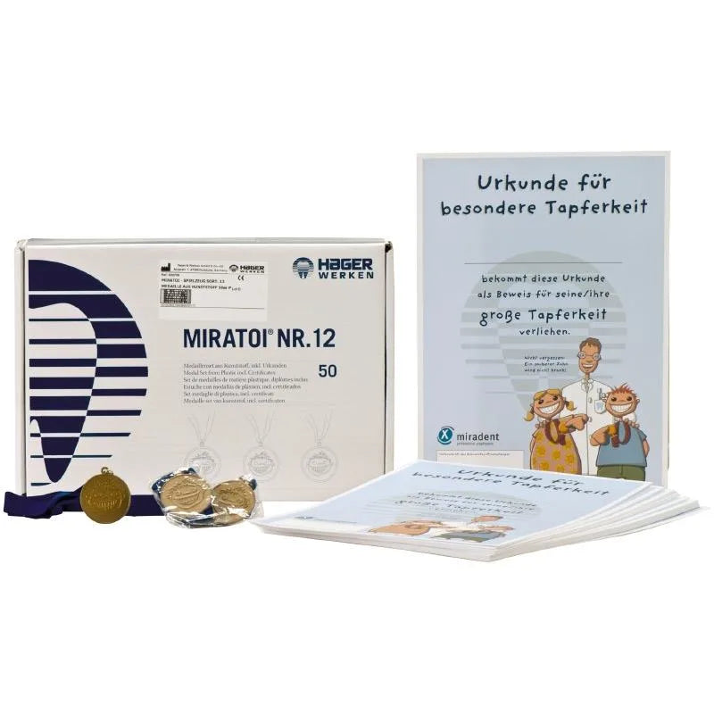 MIRATOI 21 MEDAILLE PLASTIC X50ST.