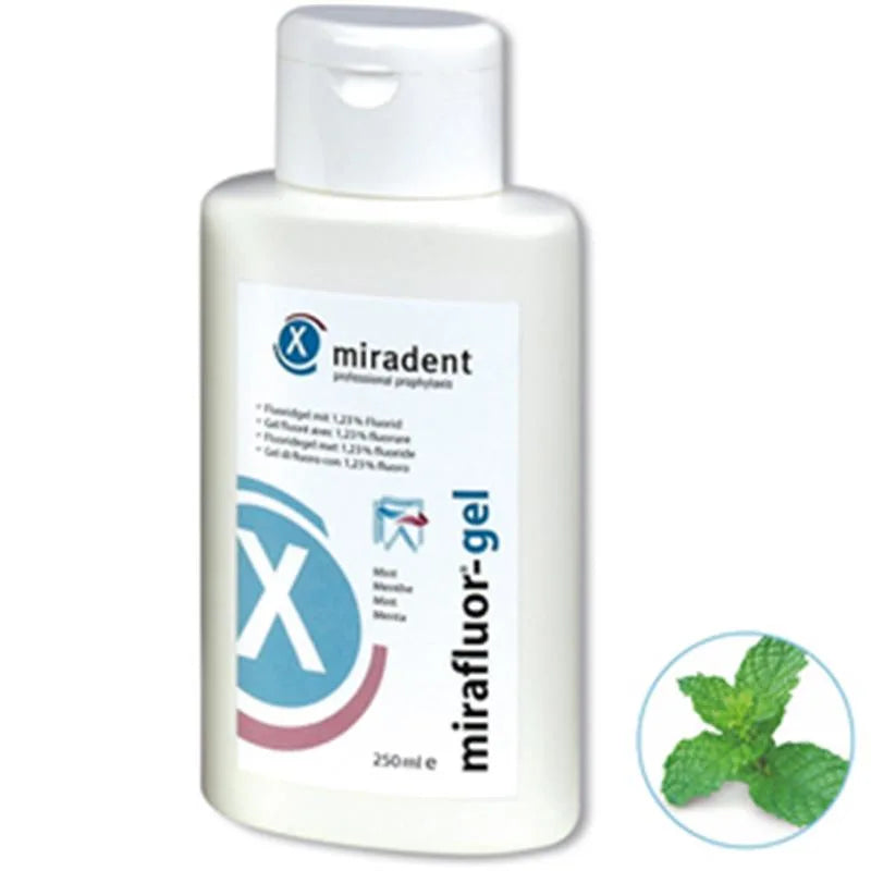 MIRAFLUOR GEL MINT 250ML