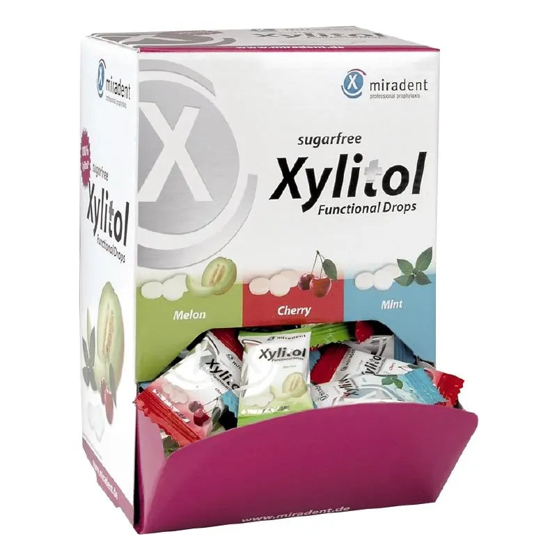 XYLITOL DROPS ZUIGTABLET ASSORTIMENT X100ST.