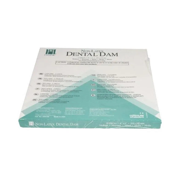 DENTAL DAM NON-LATEX MEDIUM GREEN X15ST. H09105