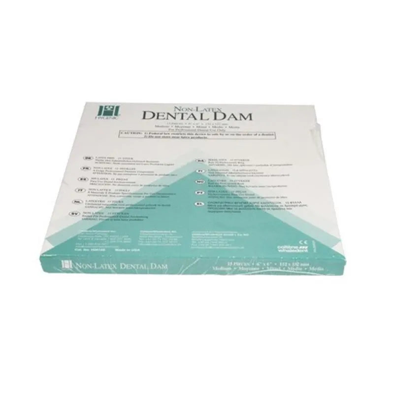DENTAL DAM NON-LATEX MEDIUM GREEN X15ST. H09105
