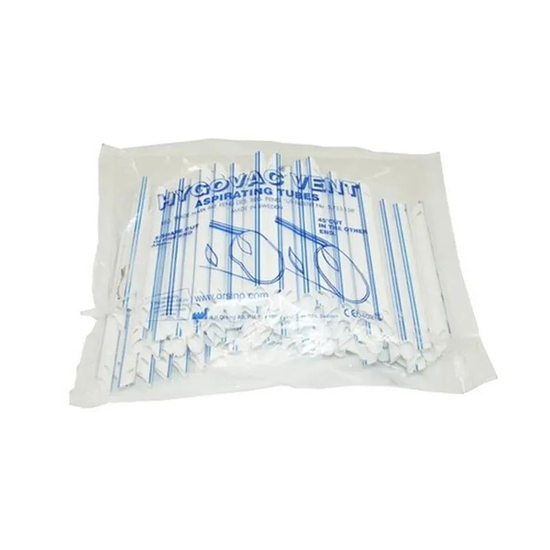 HYGOVAC VENTIELAFZUIGER BLAUW/WIT X100ST.