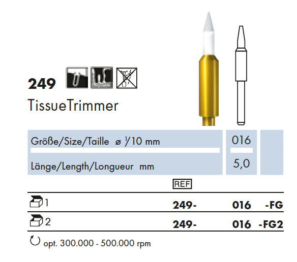 249.016.FG    Tissue Trimmer