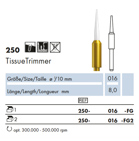 250.016.FG    Tissue Trimmer lang