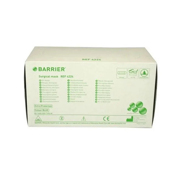 BARRIER MASKER ANTI-FOG ELASTIEK TYPE IIR BLAUW  4224 X50ST.