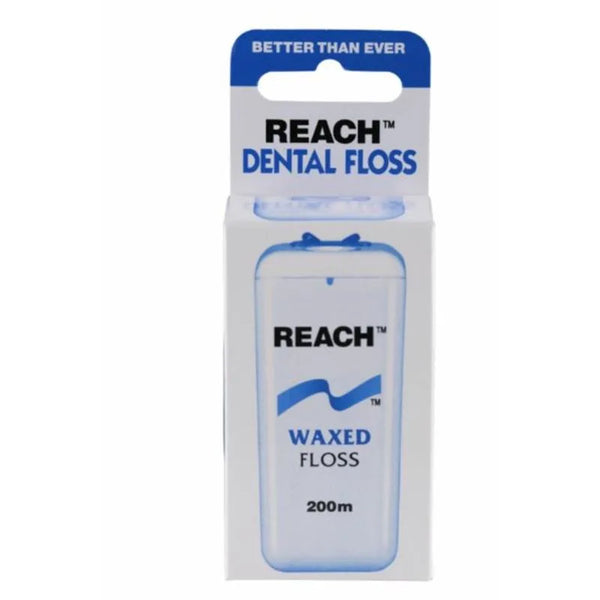 DENTALFLOSS REACH WAXED 200MTR.
