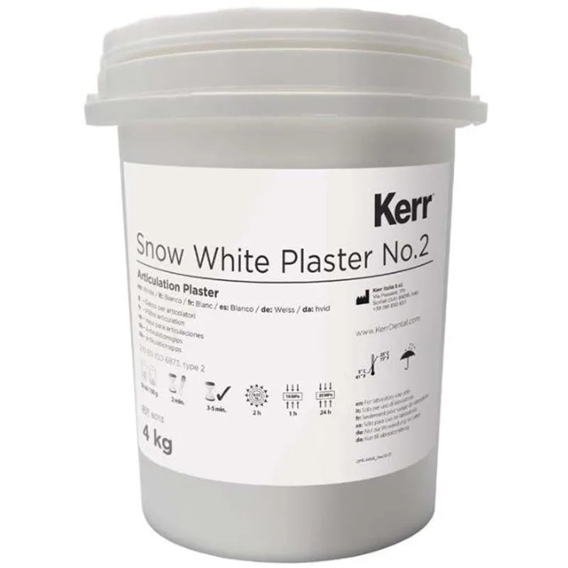 SNOW WHITE PLASTER NO.2  4KG.