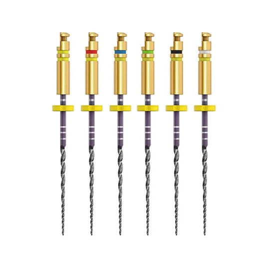 ZENFLEX ROTARY FILE ASSORTIMENT TAPER .04/21MM X6ST