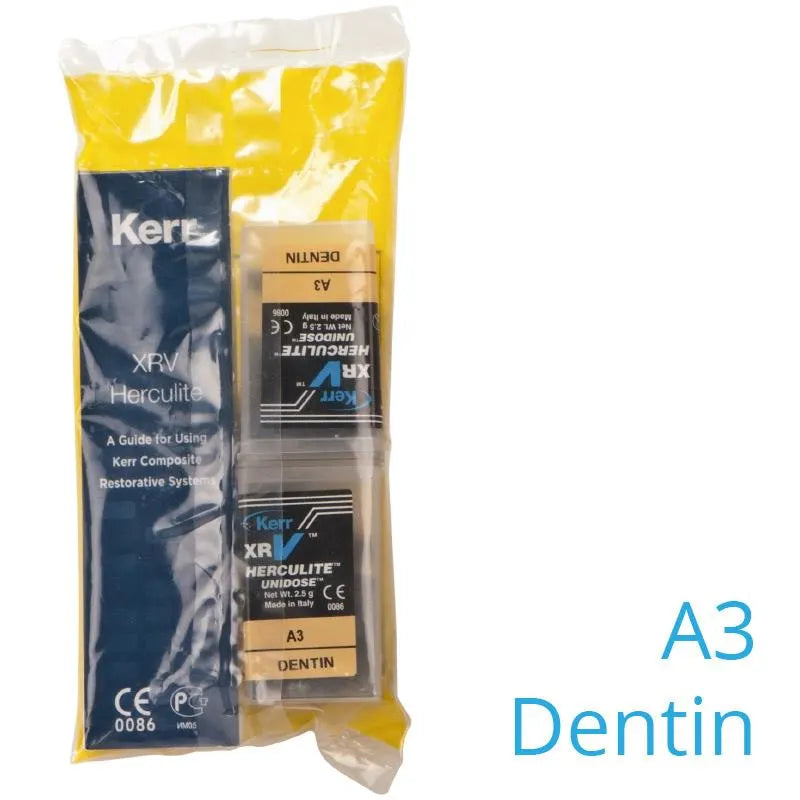 HERCULITE XRV UNIDOSE DENTIN A3 20X 0,25GR.