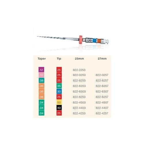 TWISTED FILE .08 23MM. 25 X3ST.