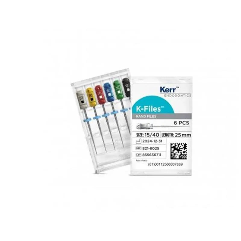 K-FILES 30MM SZ 08 TIP GRIJS X6ST.