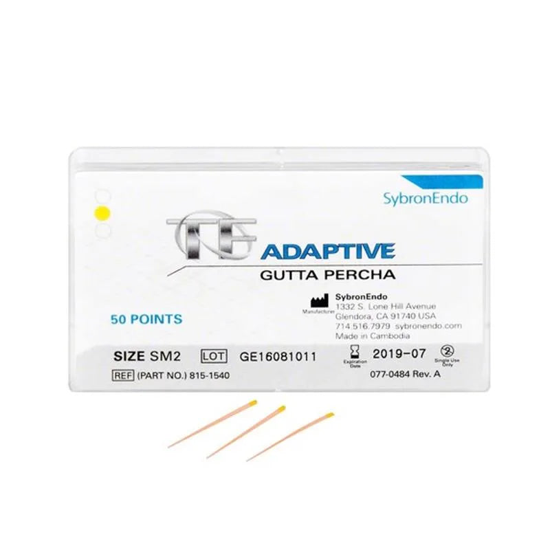 TF ADAPTIVE GUTTA PERCHA POINT SMALL GEEL SM2