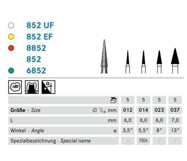 DIAMANT 852/037 RA X5ST.