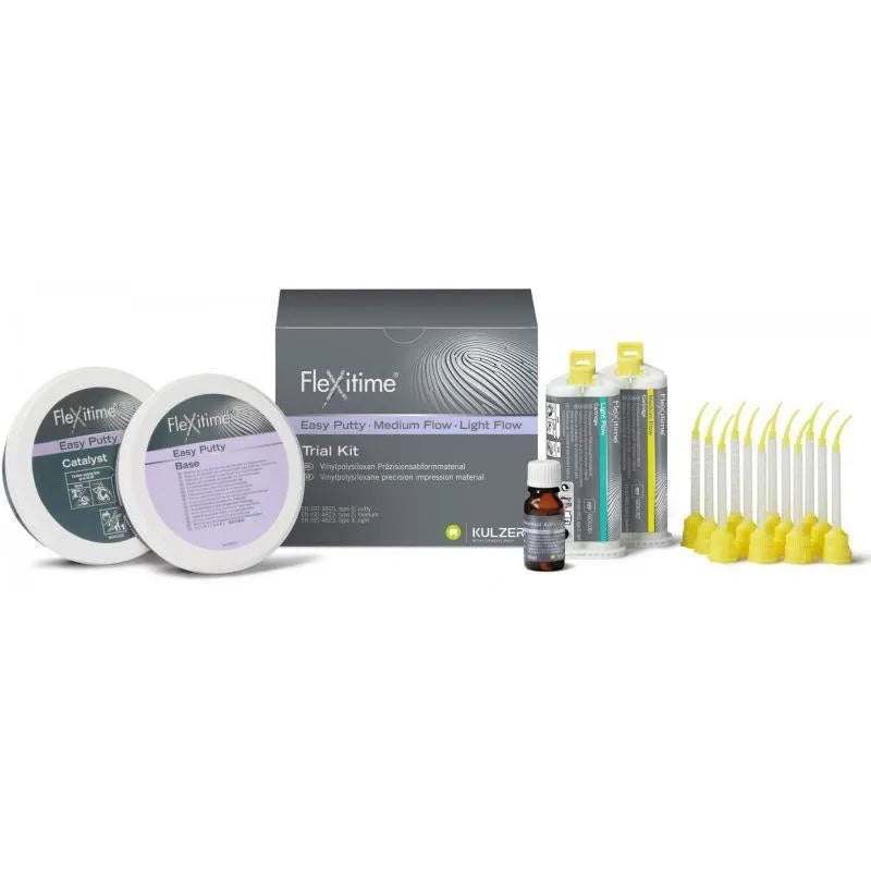FLEXITIME EASY PUTTY TRIAL KIT MEDIUM EN LIGHT FLOW