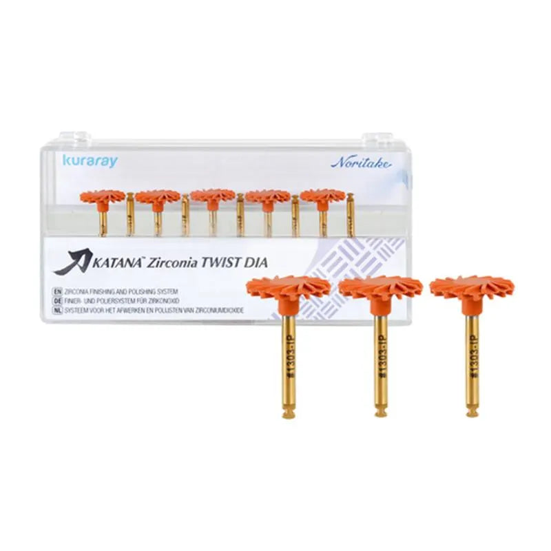 KATANA ZIRCONIA TWIST DIA MEDIUM 14MM. X10ST.