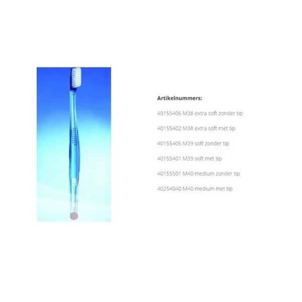 TANDENBORSTEL M-38 X-SOFT + TIP X12ST.