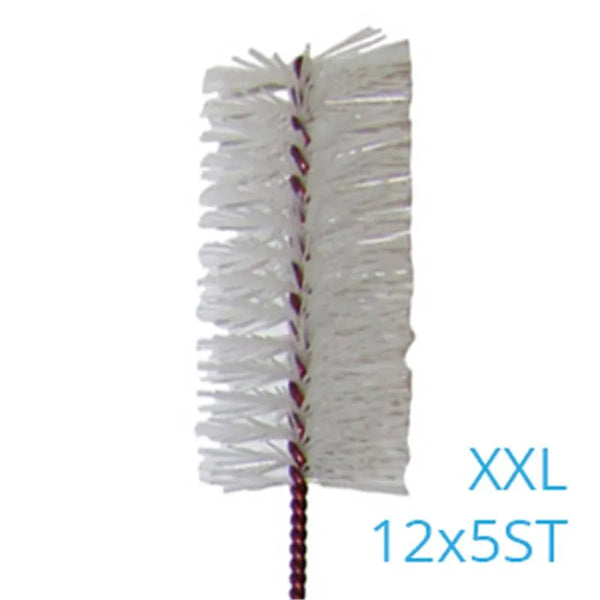 INTERDENTAALBORSTELS XX-LARGE 12,0MM. DONKERROOD 12X5ST