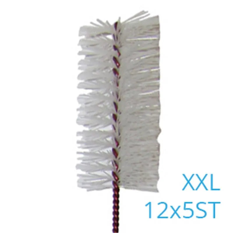 INTERDENTAALBORSTELS XX-LARGE 12,0MM. DONKERROOD 12X5ST