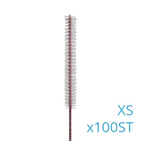 INTERDENTAALBORSTEL X-SMALL 3,1MM. ROOD STARTERKIT X100ST.