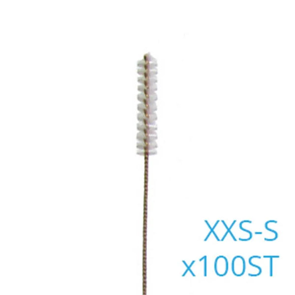 INTERDENTAALBORSTEL XX-SMALL SHORT 2,5MM. GEEL STARTERKIT X100ST.