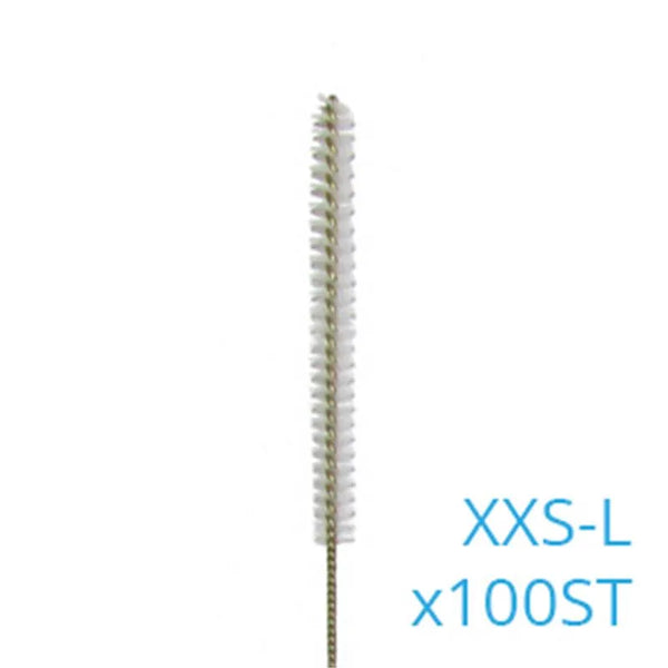 INTERDENTAALBORSTEL XX-SMALL LONG 2,5MM. GEEL STARTERKIT X100ST.