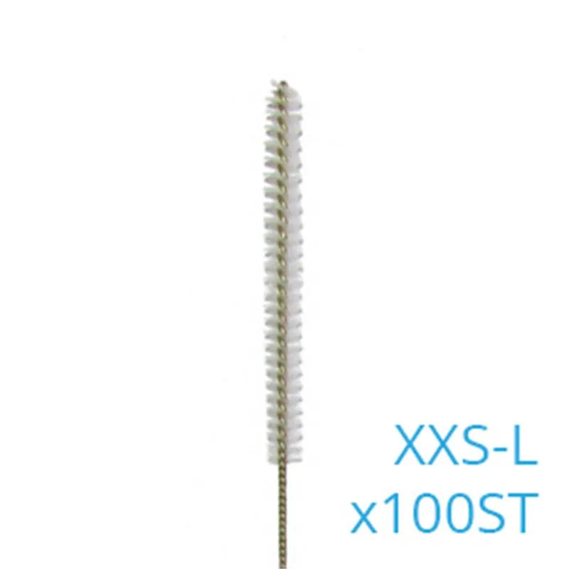 INTERDENTAALBORSTEL XX-SMALL LONG 2,5MM. GEEL STARTERKIT X100ST.