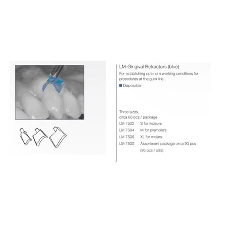 GINGIVAL RETRACTOR REFILL LARGE X60ST.