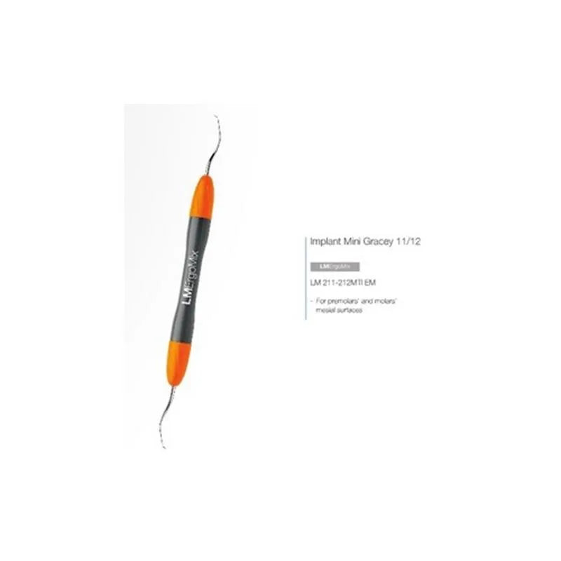 ERGOMIX IMPLANT MINI CURETTE 11-12 211-212MTIEM