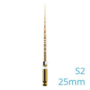 PROTAPER GOLD 25MM. RA S2