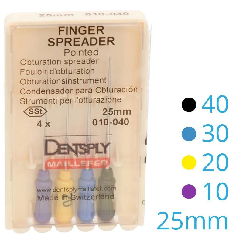 FINGER SPREADER 25MM 10/40  ASSORTED X4ST.