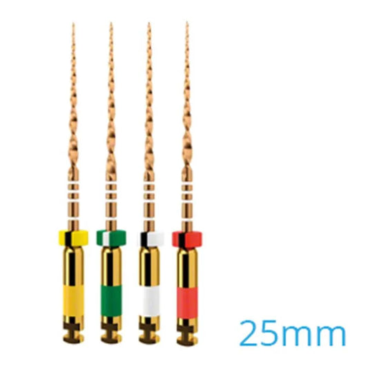 WAVEONE GOLD FILE ASSORTED 25MM. X4ST.